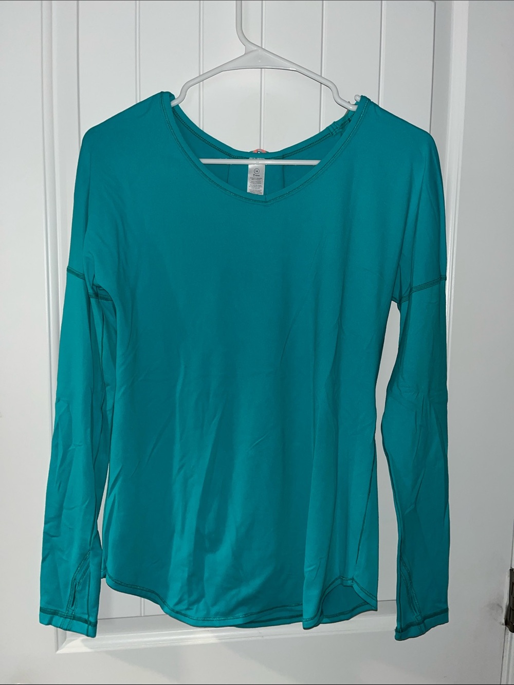 Ivivva Teal Long Sleeve Active Tee